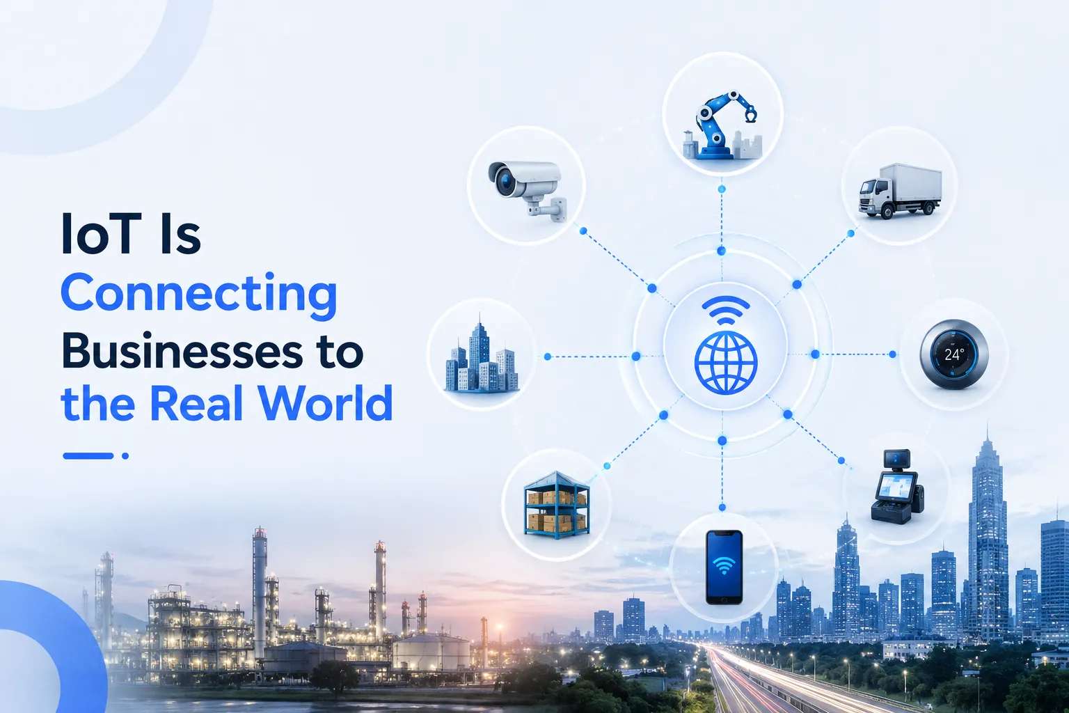 Internet of Things connecting businesses
